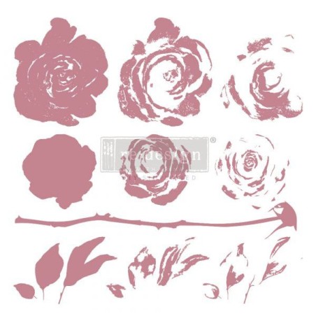 Mistyc Rose. Sello DECOR STAMP REDESIGN 649418 | L'aura Bella