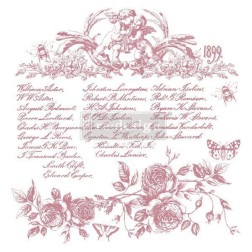 Romance Roses. Sello DECOR STAMP REDESIGN 650070 | L'aura Bella