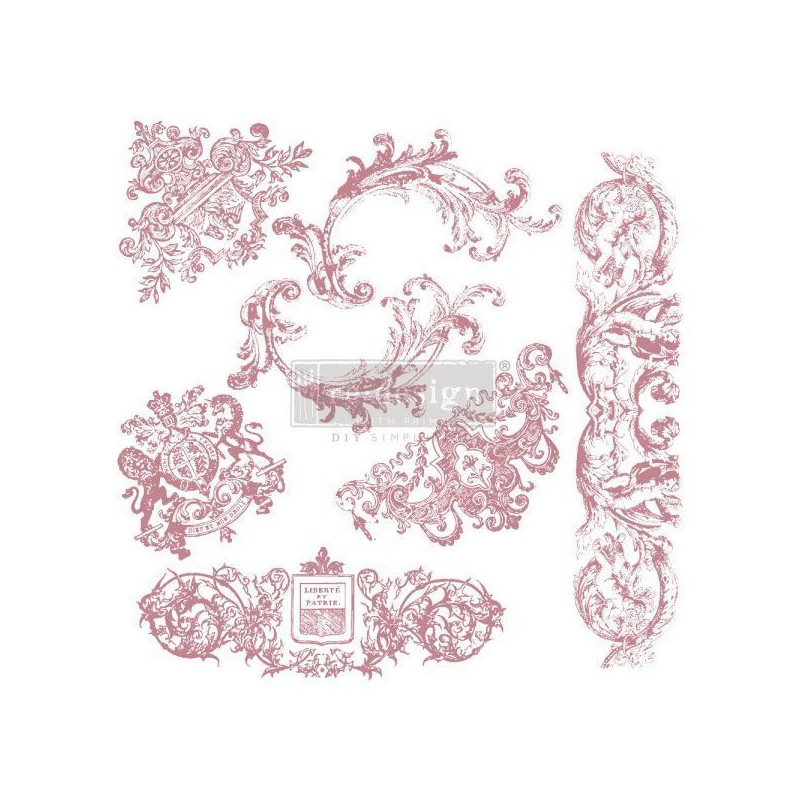 Chateau de Maisons. Sello DECOR STAMP REDESIGN 650117 | L'aura Bella