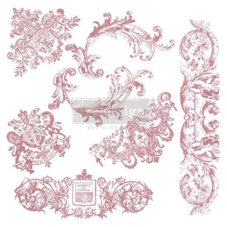 Chateau de Maisons. Sello DECOR STAMP REDESIGN 650117 | L'aura Bella