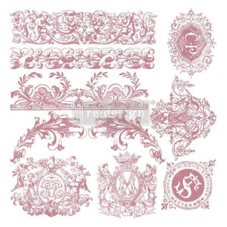 Chateau de Saverne. Sello DECOR STAMP REDESIGN 650100 | L'aura Bella