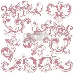 Elegant Scrolls. Sello DECOR STAMP REDESIGN 649906 | L'aura Bella