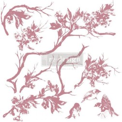 Forest Aviary. Sello DECOR STAMP REDESIGN 650650 | L'aura Bella