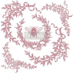 French Laurels. Sello DECOR STAMP REDESIGN 651183 | L'aura Bella