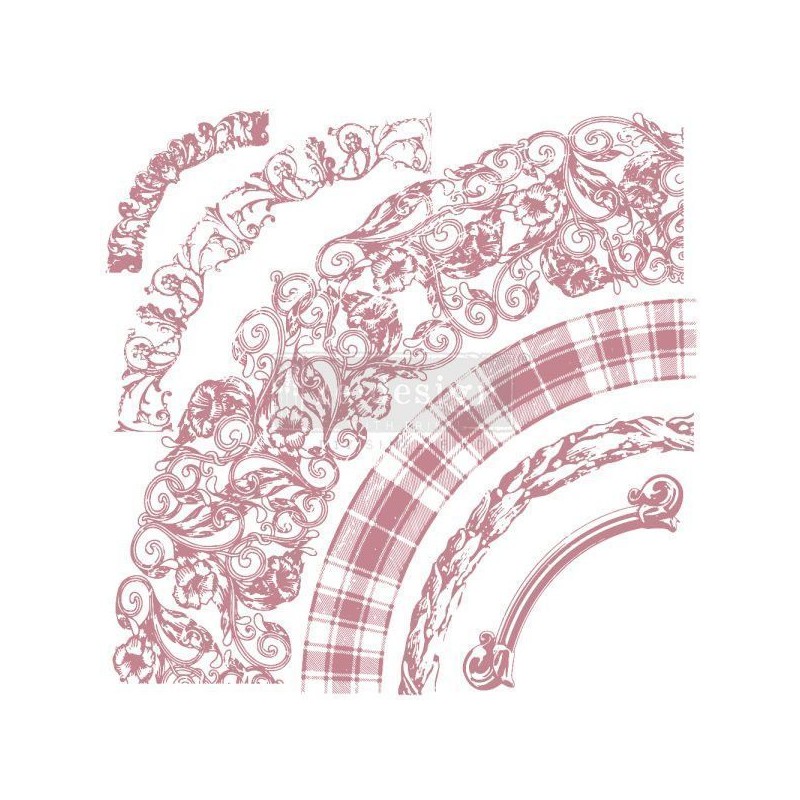 Curved Accents. Sello DECOR STAMP REDESIGN 654160 | L'aura Bella