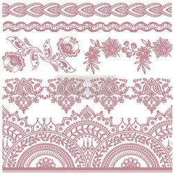 Bohemian Florals. Sello DECOR STAMP REDESIGN 652647 | L'aura Bella