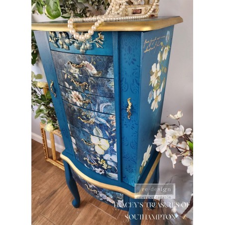 The Study Room. Decoupage Decor Tissue Paper. Redesign