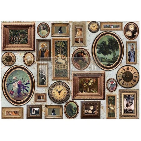 Fancy Friends. A1 Decoupage Fiber Paper Redesign | L'aura Bella