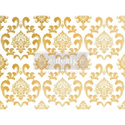 House of Damask, Gold Foil KACHA REDESIGN TRANSFERS® | L'aura Bella
