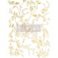 A Bird Song, Gold Foil KACHA. REDESIGN DECOR TRANSFERS®