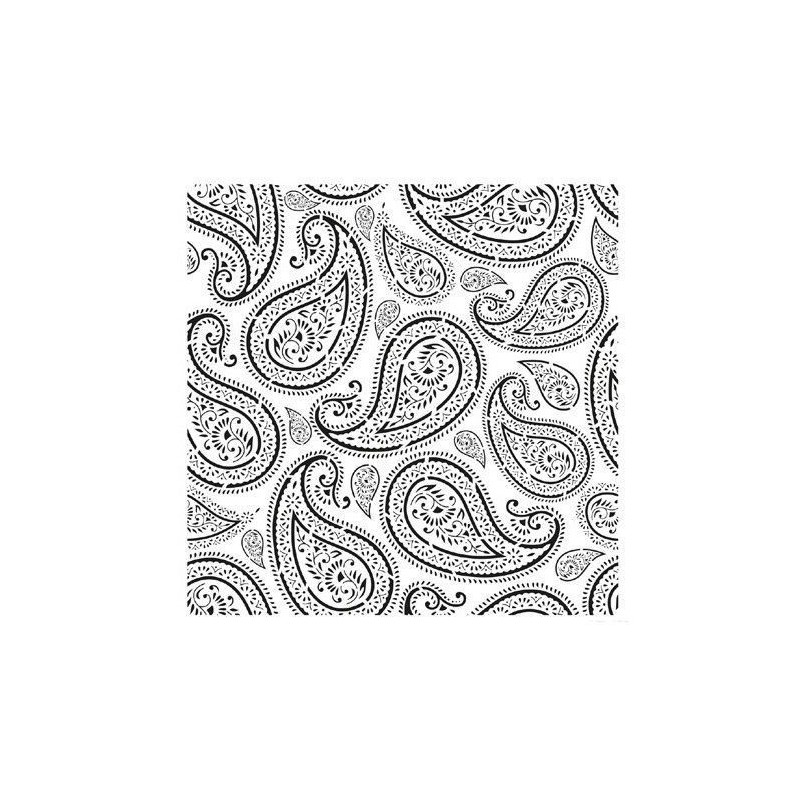 Plantilla stencil: Paisley 1. Paramecios. HD106. Cadence | L'aura Bella