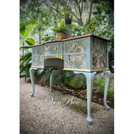 Foil Bird. Papel Decoupage Mint by Michelle. A1