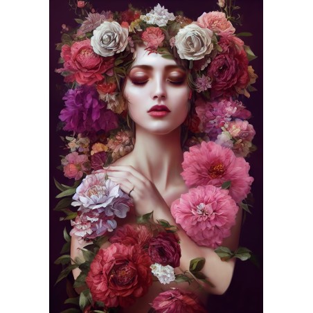 Baroque Flowers. Papel Decoupage Mint by Michelle. A1 | L'aura Bella