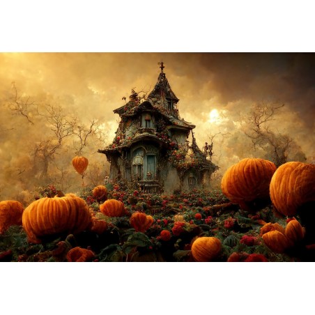 Haunted House 2. Papel Decoupage Mint by Michelle. A3 | L'aura Bella