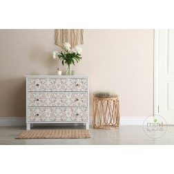 Pink Peacocks. Papel TISSUE Decoupage Mint by Michelle | L'aura Bella