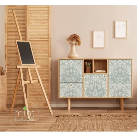 Lace. Papel TISSUE Decoupage Mint by Michelle.