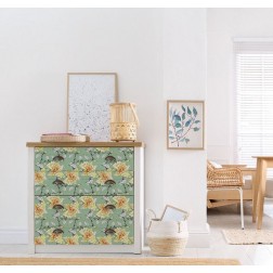 Pastel Florals. Papel TISSUE Decoupage Mint by Michelle | L'aura Bella