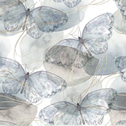 Butterflies. Papel TISSUE Decoupage Mint by Michelle | L'aura Bella