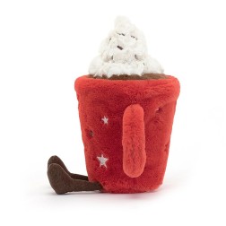 Amuseable Hot Chocolate feliz. Peluche Jellycat A4HOTC | L'aura Bella