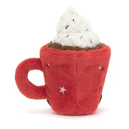 Amuseable Hot Chocolate feliz. Peluche Jellycat A4HOTC | L'aura Bella