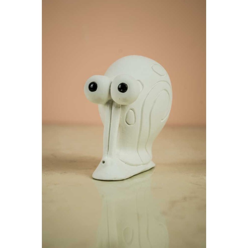 Gary, mascota de Bob esponja, figura de escayola | L'aura Bella