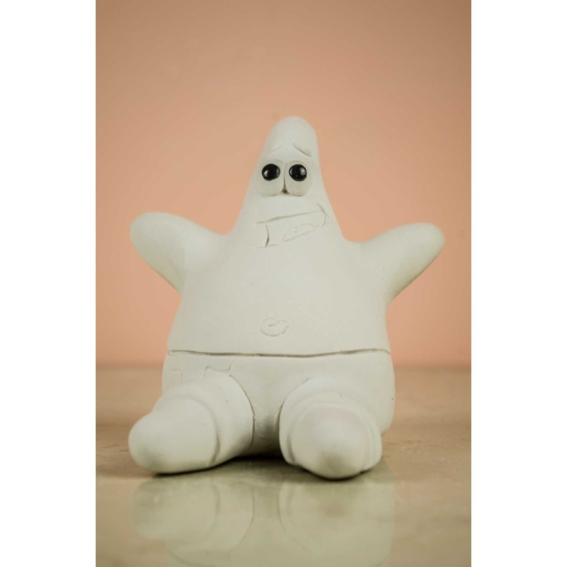 Patricio, amigo de Bob esponja, figura de escayola | L'aura Bella