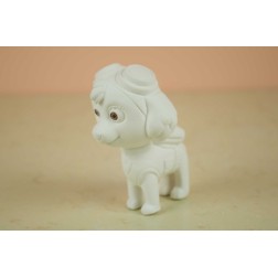 Skye, perrita patrulla canina, figura de escayola | L'aura Bella