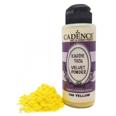 Velvet Powder Amarillo mate. Cadence 120 ml | L'aura Bella