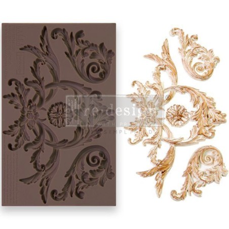 Molde Majestic Flourish REDESIGN DECOR MOULDS® 667238 | L'aura Bella