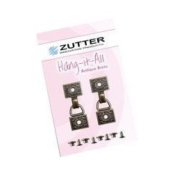 Cierres/colgadores. Zutter. Scrapbooking, Indispensables, Encuadernación