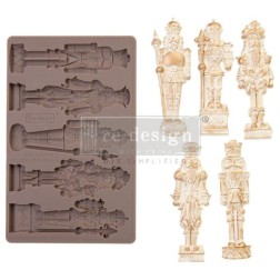 Molde Wooden Nutcracker REDESIGN DECOR MOULDS® 667122 | L'aura Bella