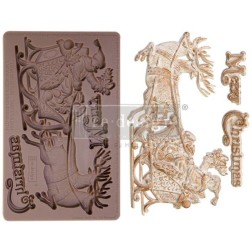 Molde Santa's Sleigh REDESIGN DECOR MOULDS® 667146 | L'aura Bella