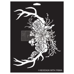 Wildwood Cabin. Décor Stencils Redesign 666682 | L'aura Bella