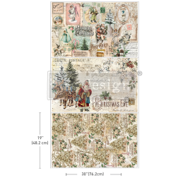 Holly Jolly Hideaway. Decoupage Paper Redesign 668693 | L'aura Bella