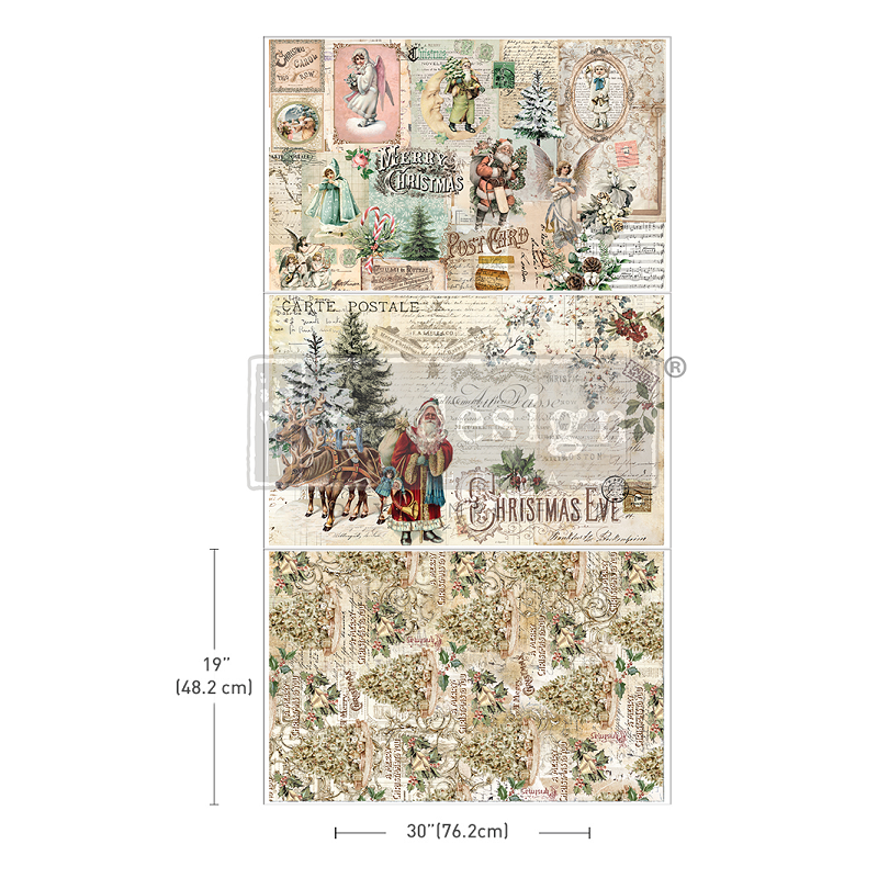 Holly Jolly Hideaway. Decoupage Paper Redesign 668693 | L'aura Bella