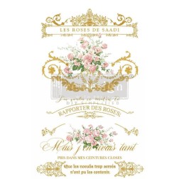 Les Roses de KACHA REDESIGN DECOR TRANSFERS® 667214| L'aura Bella