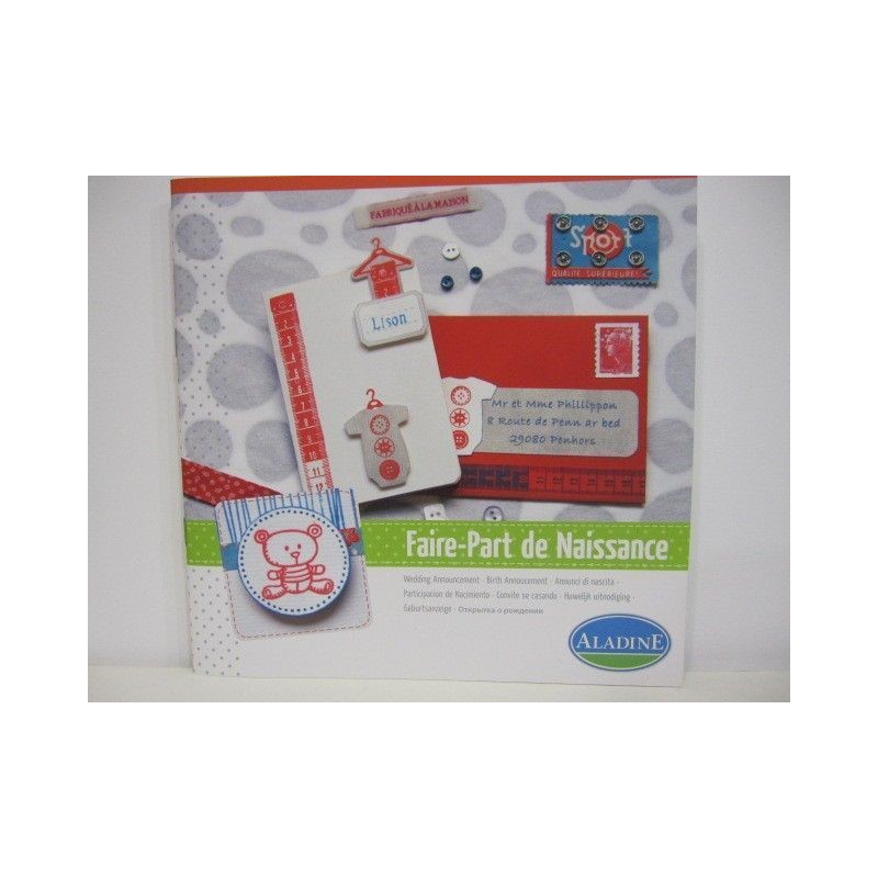 Revista Aladine: Faire-Part de Mariage. Aladine. Scrapbooking, Indispensables