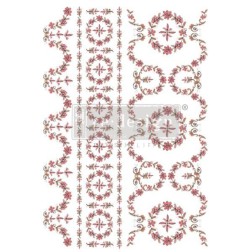 Flower Garland de Annie Sloan REDESIGN TRANSFERS 667771 | L'aura Bella