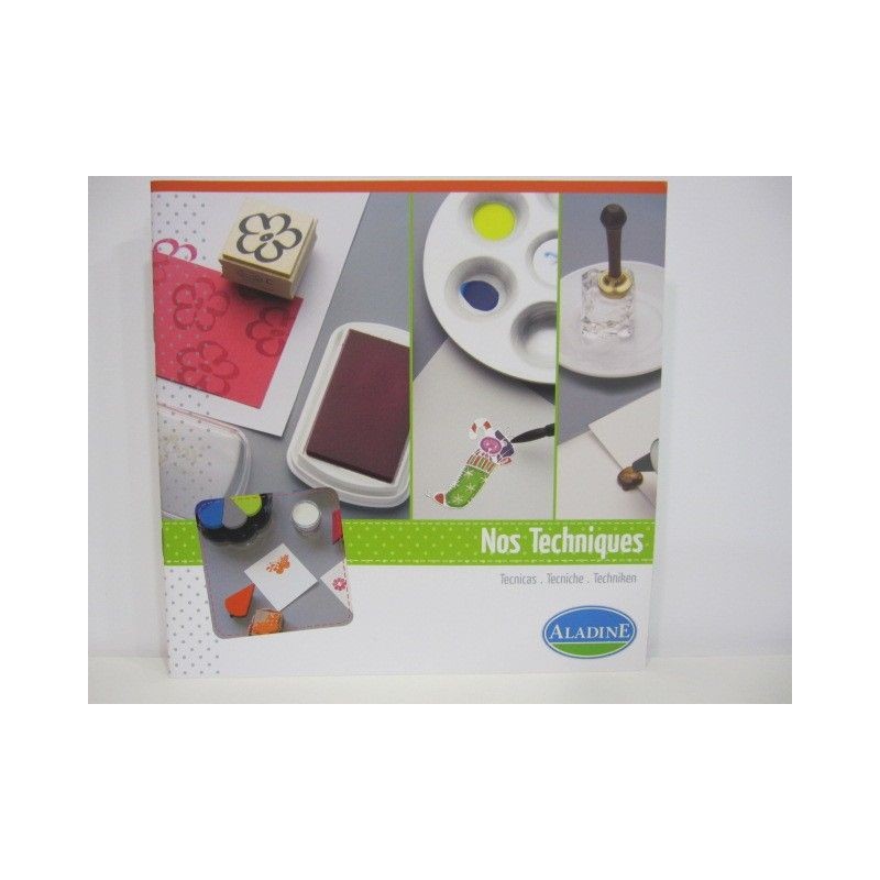 Revista Aladine: Técnicas. Aladine. Scrapbooking, Indispensables