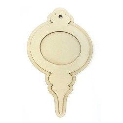 Bola Turca ovalada para decorar.Navidad Dayka Trade | L'aura Bella