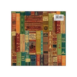 Libros antiguos. Papel de encuadernación. 70x100 189008 | L'aura Bella