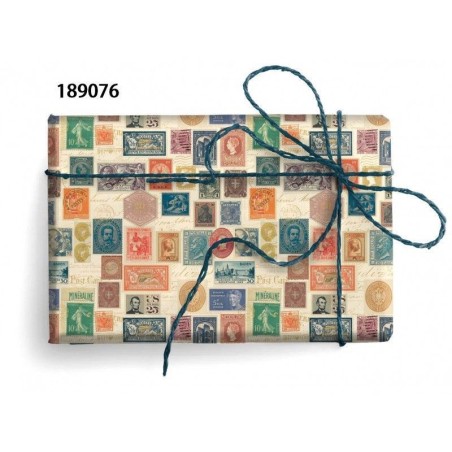 Sellos antiguos. Kartos Gold. 70x100 cm. Papel para encuadernación