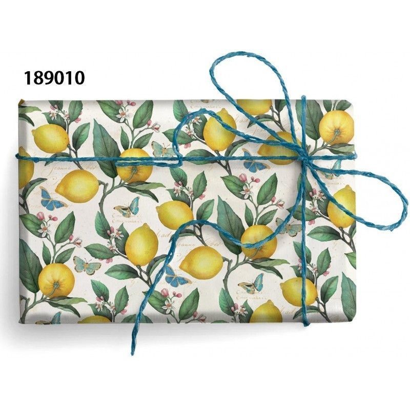 Limones. Papel de encuadernación. 70x100 189010 | L'aura Bella