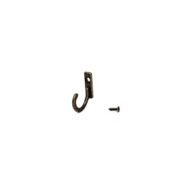 Gancho, colgador oro viejo. 2x2.6 cm | L'aura Bella