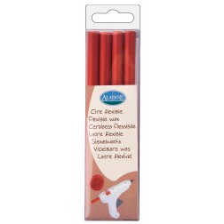 Barra de Cera flexible para imitar lacre. color rojo | L'aura Bella