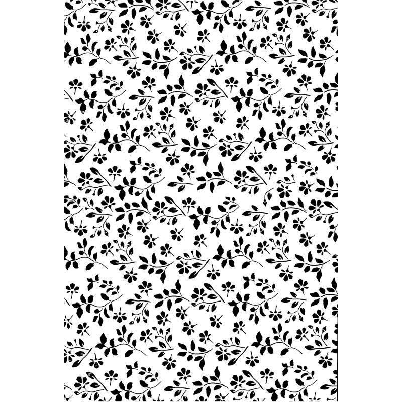 Ramaje, Lámina FOLEX Peltre. 20x30cm, Montejo. FSE005P | L'aura Bella