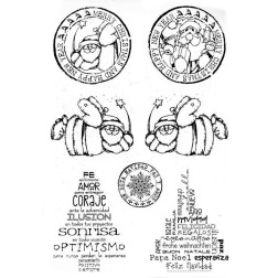 Árbol Navideño. Navidad, FOLEX Peltre. 20x30cm, FSE014P | L'aura Bella