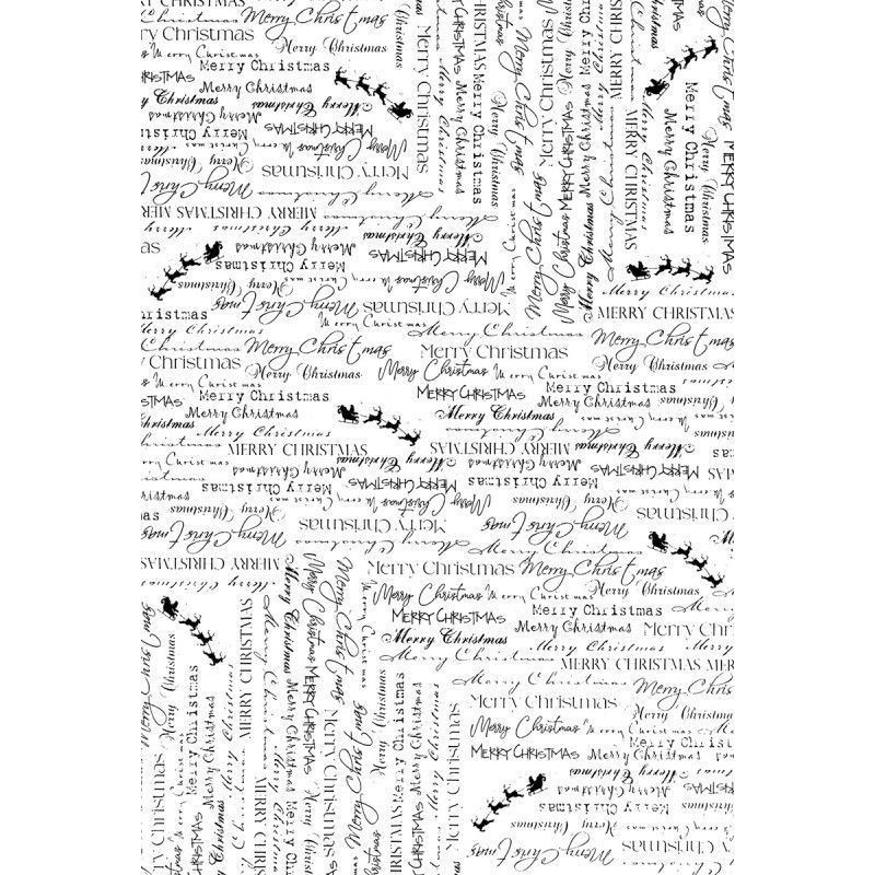 Merry Christmas, Navidad. FOLEX Peltre. 20x30cm. FSE040P | L'aura Bella