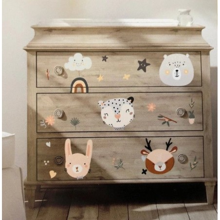 Boho Critter. Transfer, calcomanía REDESIGN DECOR TRANSFERS®