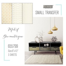 Motif Géometrique REDESIGN DECOR TRANSFERS® 656799 | L'aura Bella